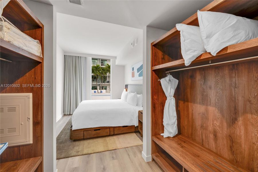 Furnished interior view inside a new home in , Miami (Image 19).