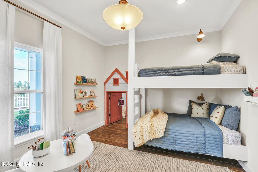 Furnished interior view inside a new home in , Flagler Beach (Image 29).
