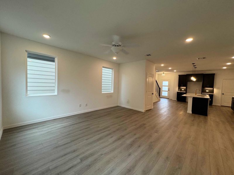 Family Room Construction Progress