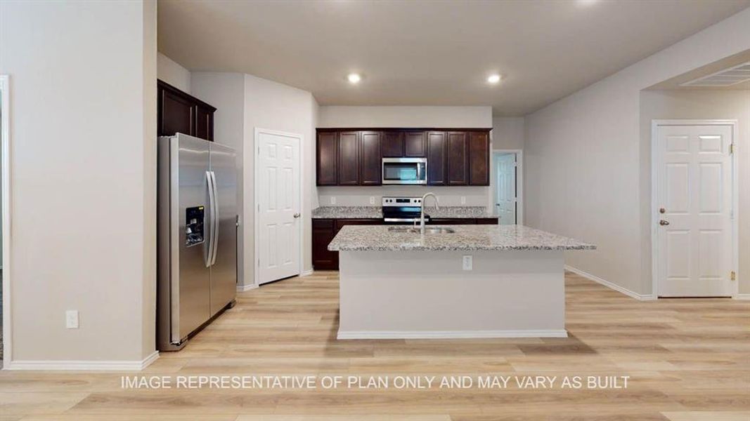 Furnished interior view inside a new home in , Waco (Image 4).