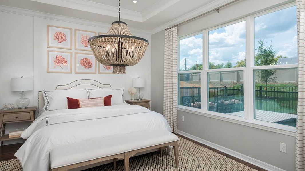 Representative furnished interior of a home built from the Saint Thomas by Taylor Morrison in Central Park, Port St. Lucie (Image 18).
