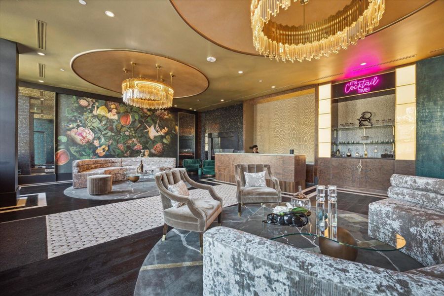 Residents and guests lobby. Residents and guests lobby.