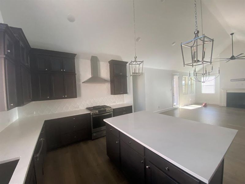 Furnished interior view inside a new home in Creekshaw, Royse City (Image 7).