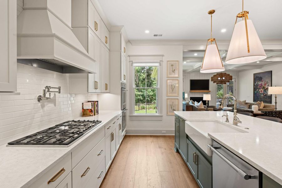 Furnished interior view inside a new home in , Johns Island (Image 3). Furnished interior view inside a new home in , Johns Island (Image 3).