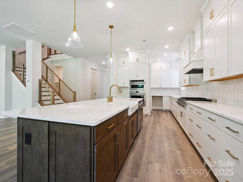 Furnished interior view inside a new home in North Creek Village, Huntersville (Image 8).
