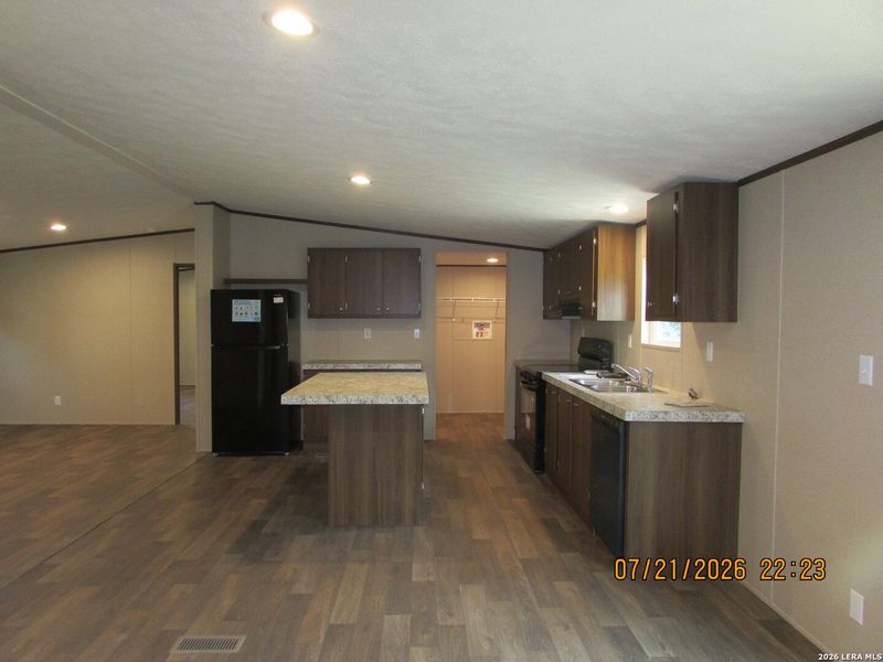 Furnished interior view inside a new home in , San Antonio (Image 3).