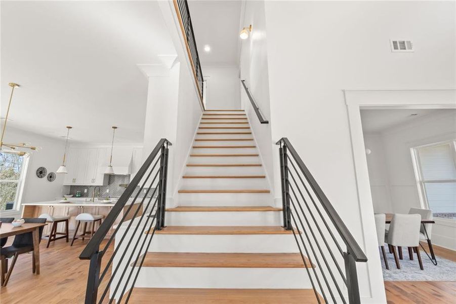 Furnished interior view inside a new home in , Social Circle (Image 17).