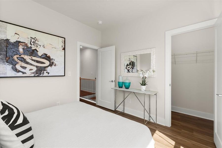 Furnished interior view inside a new home in , Atlanta (Image 22). Furnished interior view inside a new home in , Atlanta (Image 22).