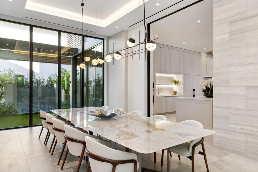 Furnished interior view inside a new home in , Palm Beach Gardens (Image 16). Furnished interior view inside a new home in , Palm Beach Gardens (Image 16).