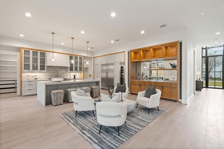 Furnished interior view inside a new home in , Houston (Image 29). Furnished interior view inside a new home in , Houston (Image 29).