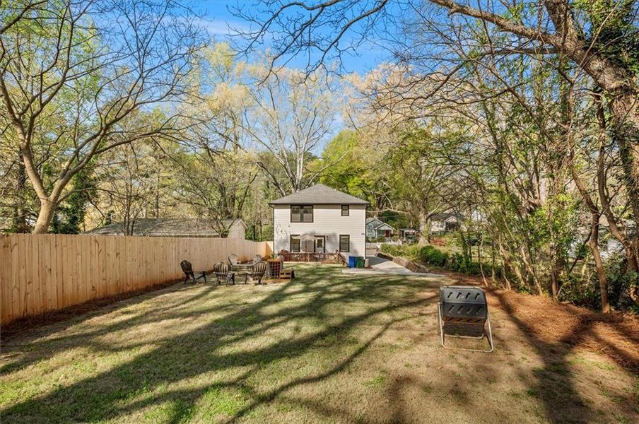 Exterior details and patio area of a home in , Scottdale (Image 32).