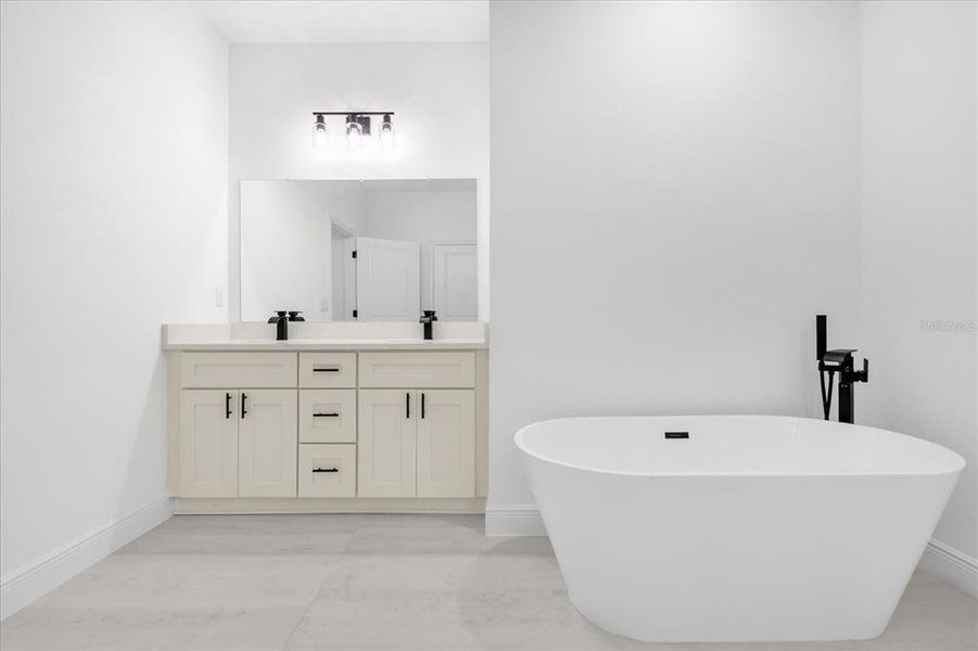 Furnished interior view inside a new home in , Citrus Springs (Image 9).