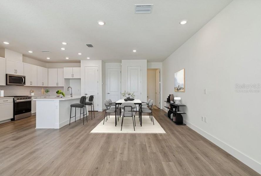 Furnished interior view inside a new home in , Sarasota (Image 8).