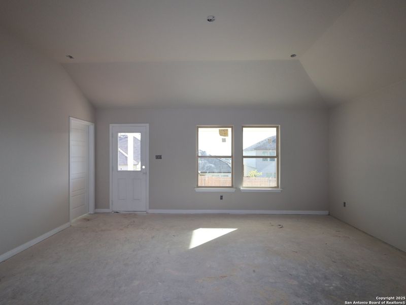 In-progress construction of a new home in Hunters Ranch, San Antonio, TX (Image 23).