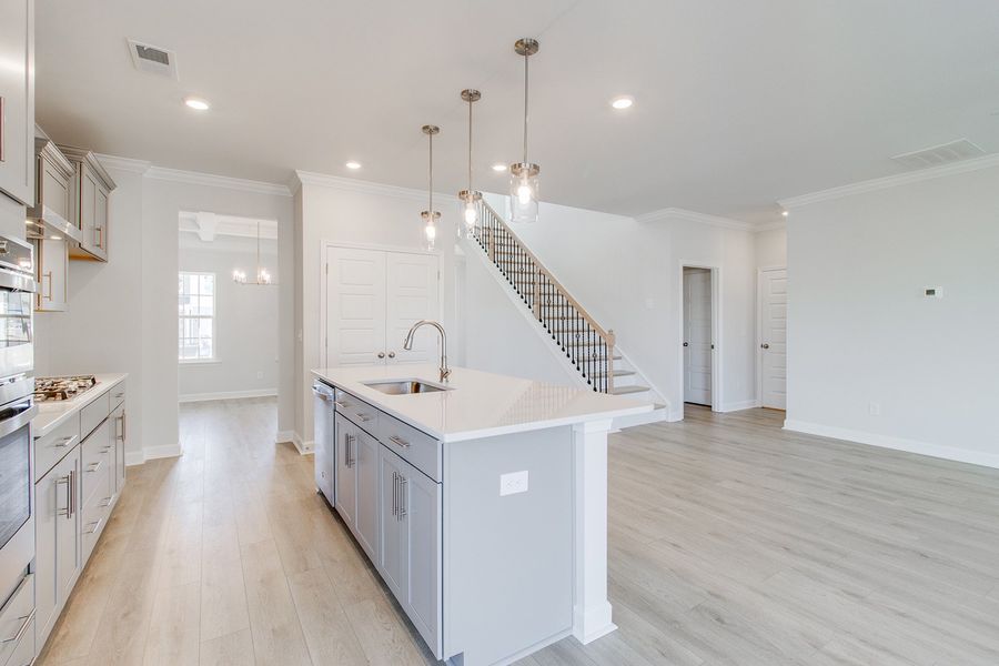 Furnished interior view inside a new home in Hendrix Farms, Lexington (Image 9).