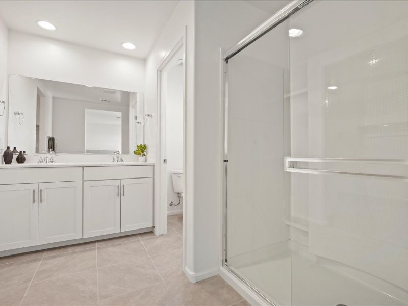 Furnished interior view inside a new home in Las Patrias at Star Valley Phase III - Premier Series, Tucson (Image 9).