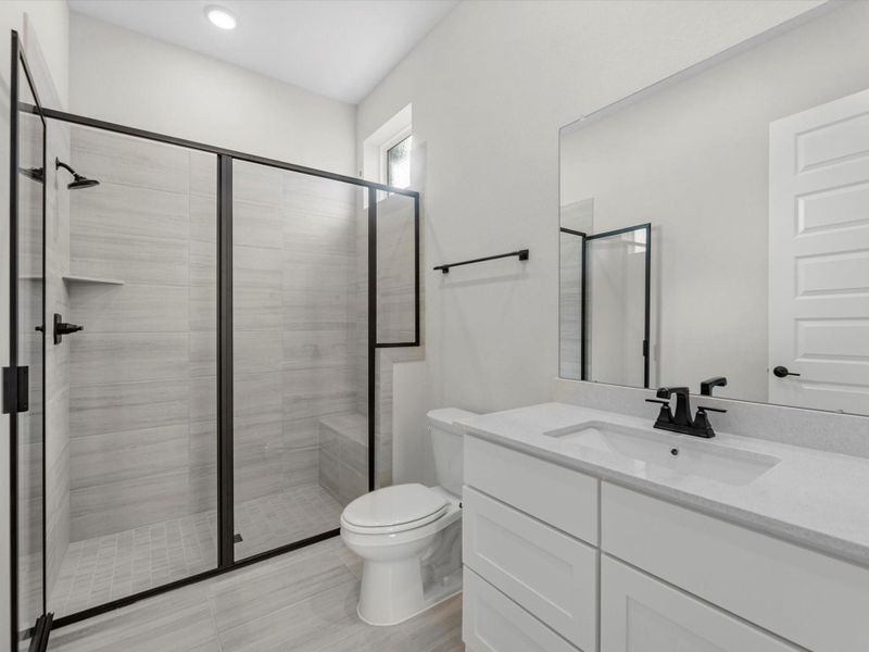 Furnished interior view inside a new home in Woodson’s Reserve, Spring (Image 10).