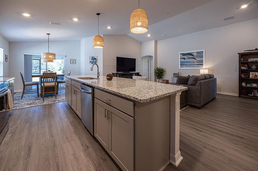 Furnished interior view inside a new home in , Parrish (Image 11).