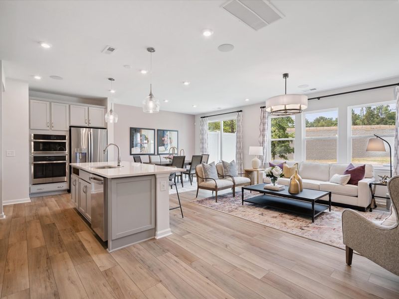 Furnished interior view inside a new home in Millstone, Cramerton (Image 5).
