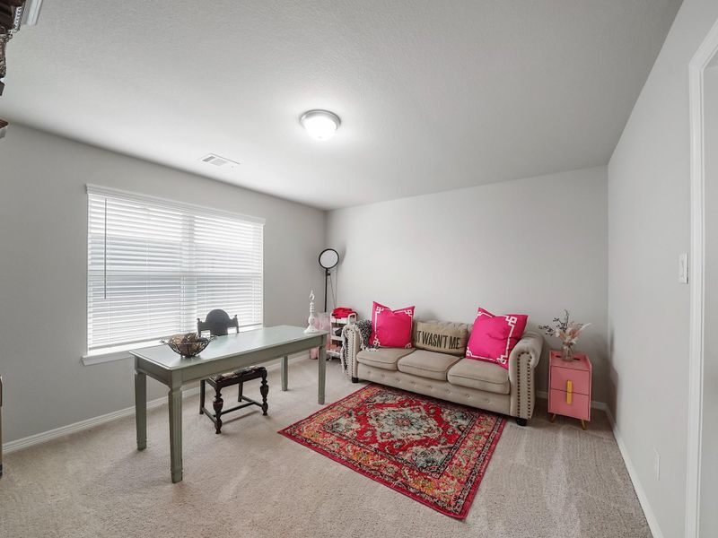 Each bedroom is designed with comfort and functionality in mind and features its own walk-in closet, providing ample storage and flexibility for everyday living.