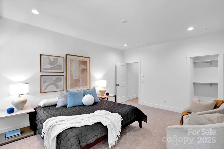 Furnished interior view inside a new home in , Charlotte (Image 4).