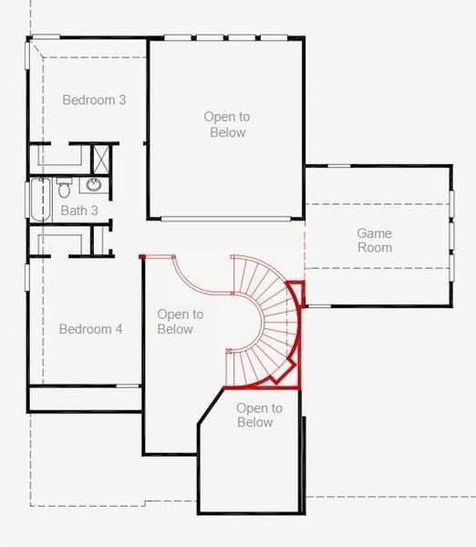 2nd floor diagram