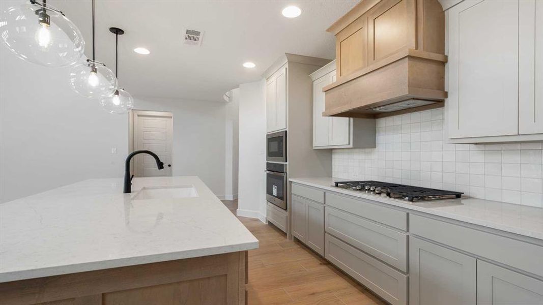 Furnished interior view inside a new home in North Sky, Celina (Image 7).