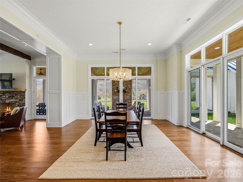 Furnished interior view inside a new home in , Fletcher (Image 8).