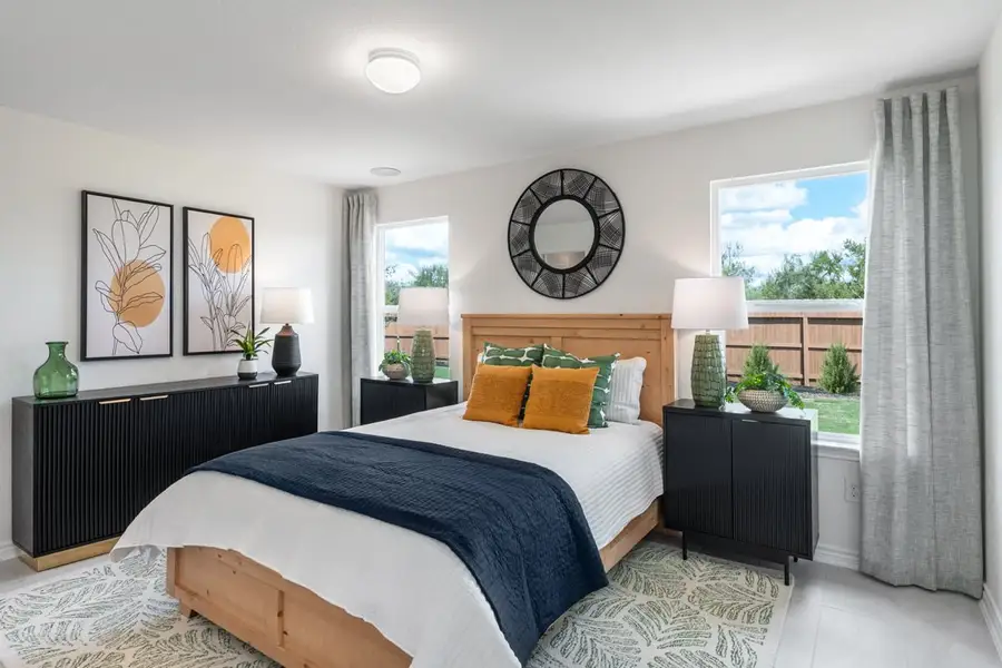 Representative furnished interior of a home built from the 1242 Modeled by KB Home in Spanish Trails, San Antonio (Image 7).
