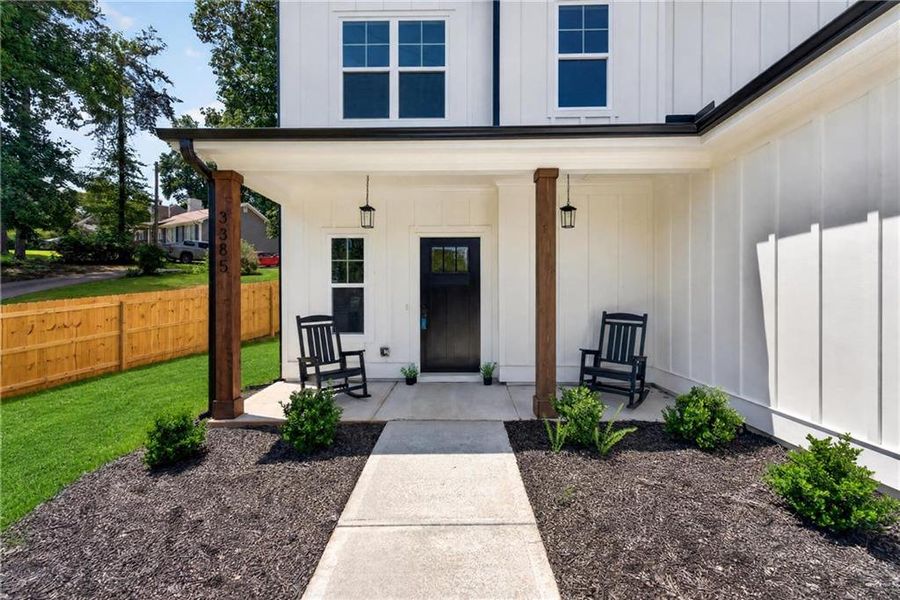 Exterior details and patio area of a home in , Cumming (Image 35).
