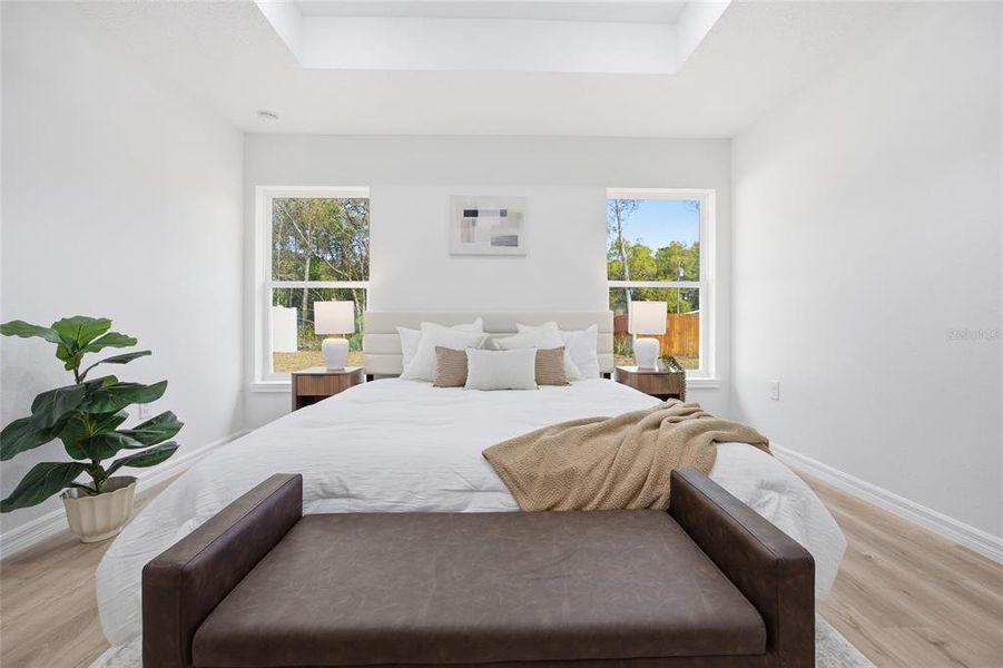 Furnished interior view inside a new home in , Citrus Springs (Image 31).