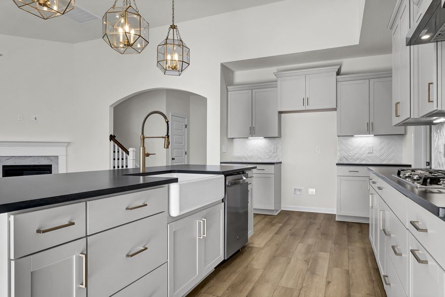 Furnished interior view inside a new home in Grand Park, Leland (Image 6). Furnished interior view inside a new home in Grand Park, Leland (Image 6).