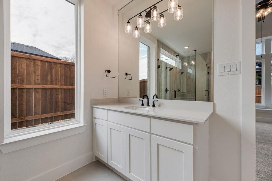 Furnished interior view inside a new home in Providence Cove, McKinney (Image 5).