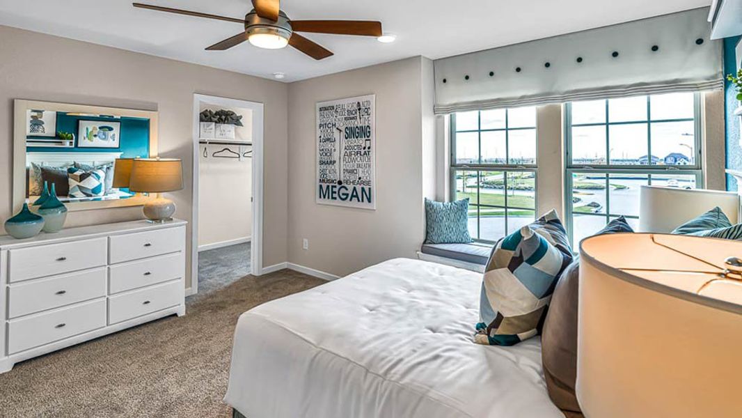 Furnished interior view inside a new home in Avalon at Cypress, Cypress (Image 32).
