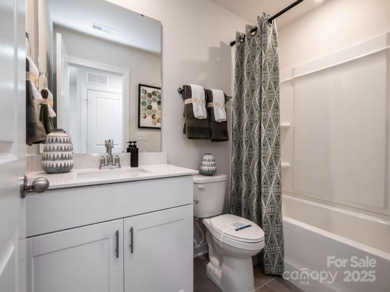 Photo is not of the actual home, but is an inspirational photo of builder’s model home and may depict options, furnishings, and/or decorator features that are not included