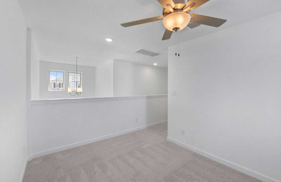 Spacious, unfurnished interior of a new home in Santa Rita Ranch, Liberty Hill (Image 14). Spacious, unfurnished interior of a new home in Santa Rita Ranch, Liberty Hill (Image 14).