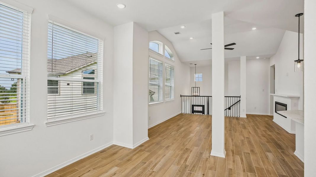 Spacious, unfurnished interior of a new home in Woodforest, Montgomery (Image 18). Spacious, unfurnished interior of a new home in Woodforest, Montgomery (Image 18).