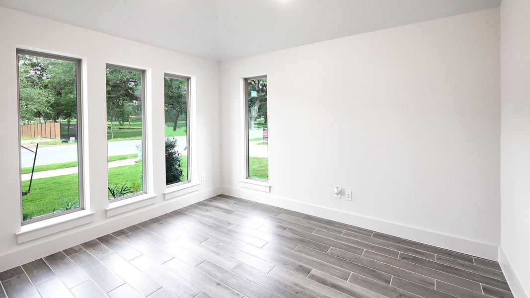 Spacious, unfurnished interior of a new home in Juniper Springs, Lockhart (Image 13). Spacious, unfurnished interior of a new home in Juniper Springs, Lockhart (Image 13).