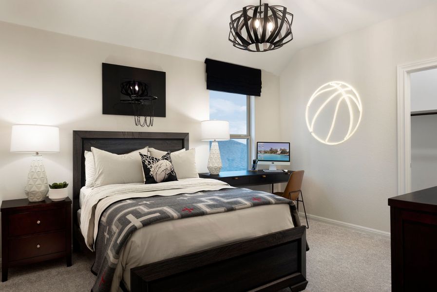Furnished interior view inside a new home in Crescent Bluff, Georgetown (Image 10).