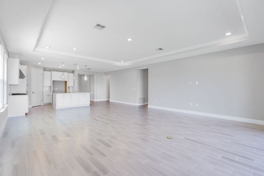 Spacious, unfurnished interior of a new home in Headwaters at Lofton Creek, Yulee (Image 29). Spacious, unfurnished interior of a new home in Headwaters at Lofton Creek, Yulee (Image 29).