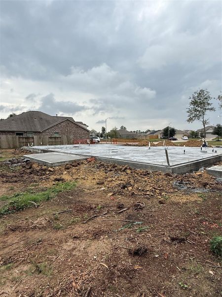 In-progress construction of a new home in , Crosby, TX (Image 7). In-progress construction of a new home in , Crosby, TX (Image 7).
