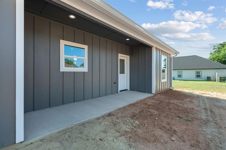 Front exterior of a new home in , Hico, TX, highlighting curb appeal (Image 22).
