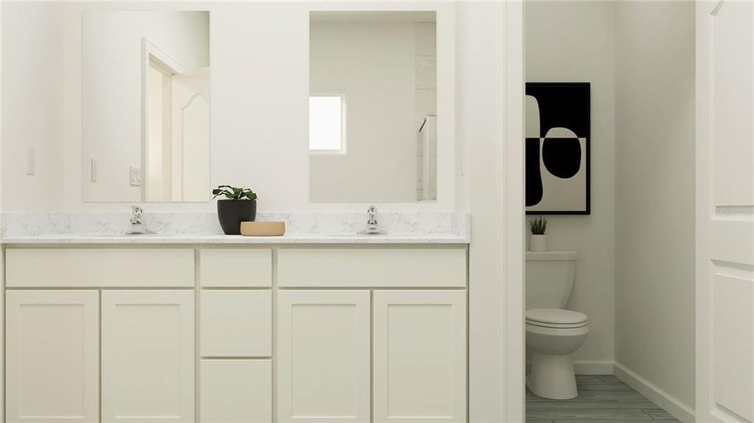 Furnished interior view inside a new home in Pioneer Ranch, Ocala (Image 10).