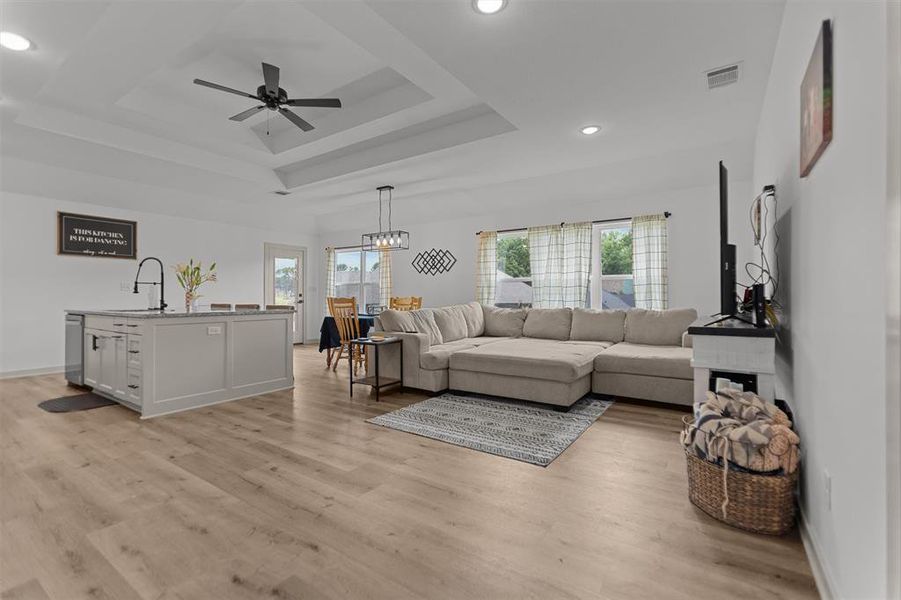 Furnished interior view inside a new home in , Lindale (Image 4).