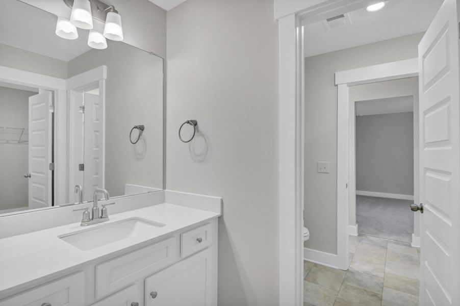 Furnished interior view inside a new home in Ashton Lakes, Lexington (Image 16).