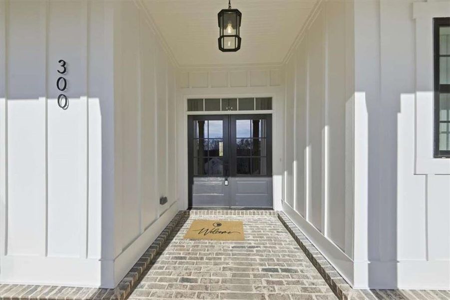 Exterior details and patio area of a home in , Ball Ground (Image 4). Exterior details and patio area of a home in , Ball Ground (Image 4).