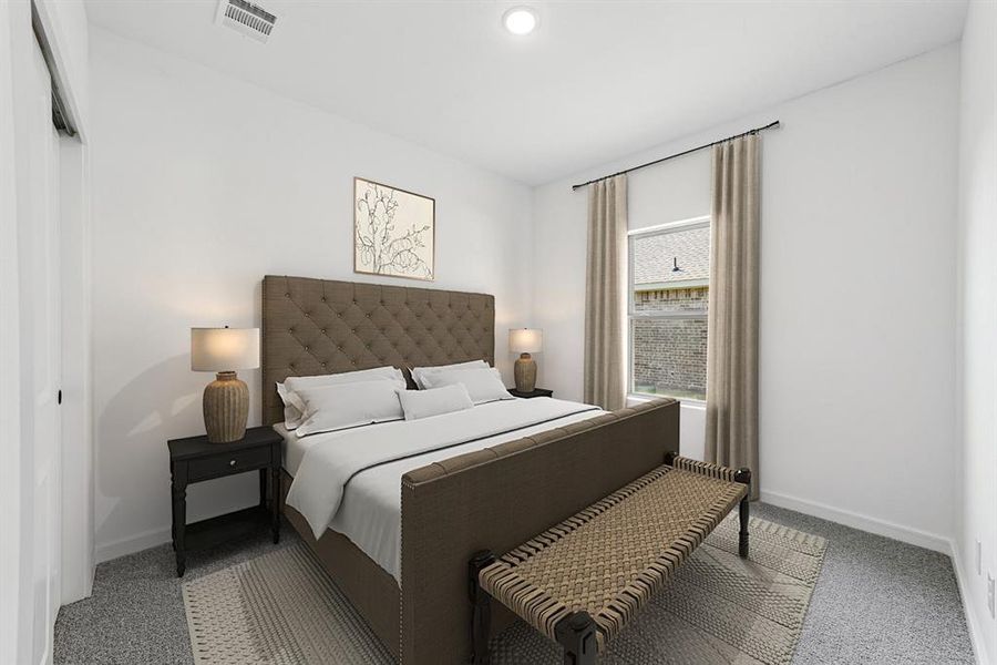 Furnished interior view inside a new home in Rolling Ridge, Van Alstyne (Image 15). Furnished interior view inside a new home in Rolling Ridge, Van Alstyne (Image 15).