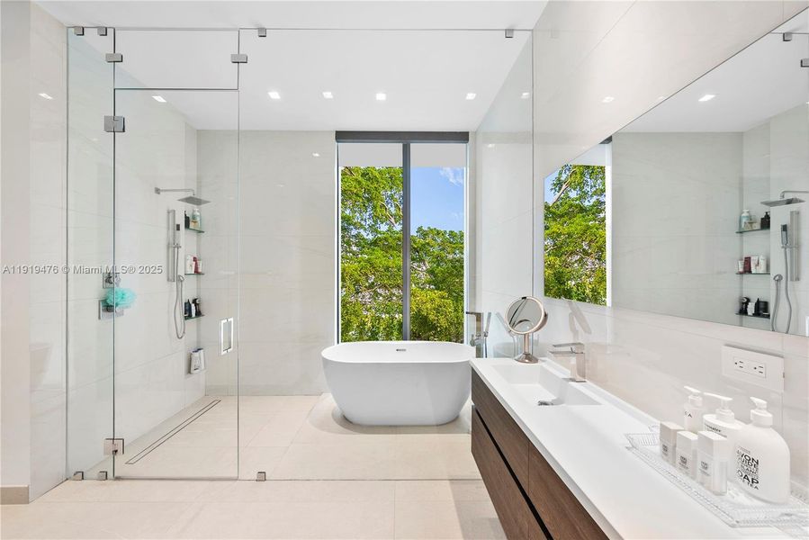 Furnished interior view inside a new home in , Miami Shores (Image 34). Furnished interior view inside a new home in , Miami Shores (Image 34).