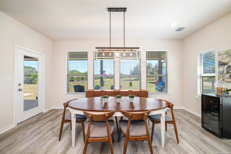 Furnished interior view inside a new home in , Bandera (Image 5).