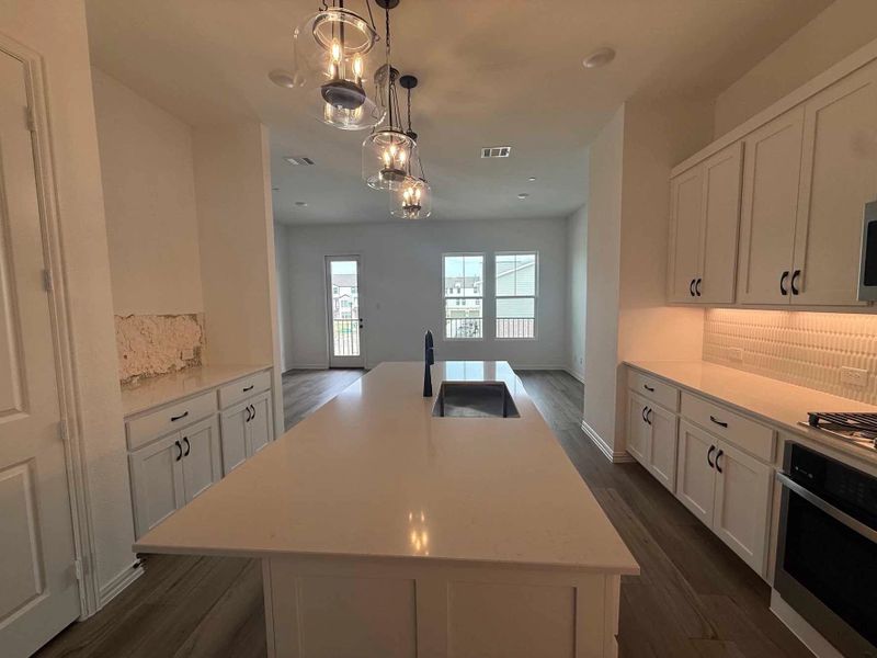 Kitchen Construction Progress featuring the Harmony Collection